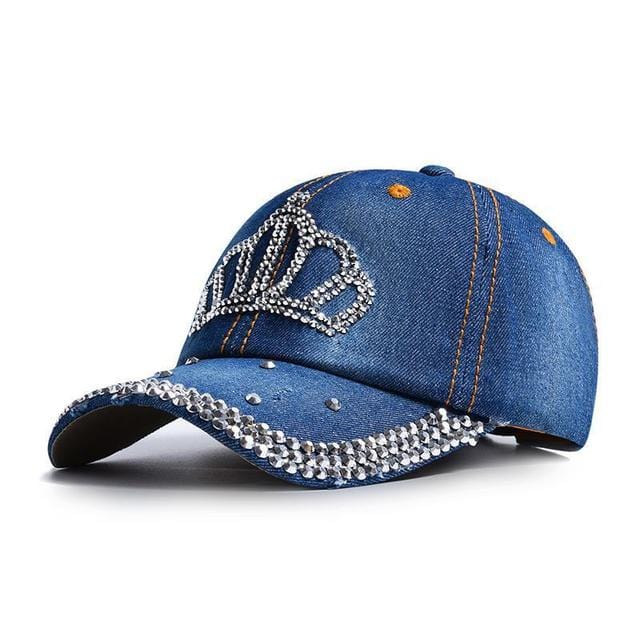 Rhinestone Crown Y2K Cap - Sparkly Accessory for Y2K Fashion and Coquette Aesthetic