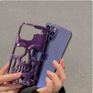 Skull Y2K Aesthetic Phone Case - Trendy Kawaii Style for Y2K Fashion Lovers