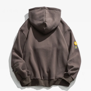 Smiley Hoodie: Y2K Aesthetic Comfy Hoodie for Cute Outfits and Grunge Style Vibes