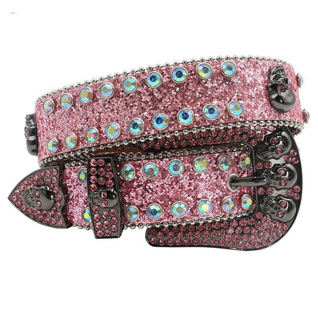 Sparkling Y2K Sequin Belt for Trendy Outfits - Perfect for Coquette and Grunge Aesthetics