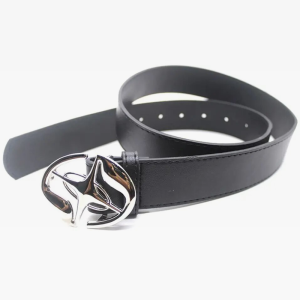 Star Buckle Belt for Y2K Fashion - Trendy Accessory for Coquette and Grunge Aesthetics