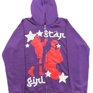 Star Girl Y2K Aesthetic Hoodie - Cute Pastel Grunge Style for Trendy Outfits