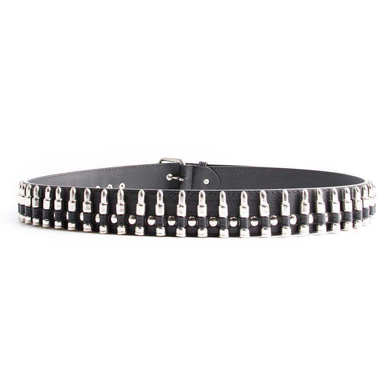 Stylish Y2K Leather Belt for Trendy Outfits - Perfect for Coquette and Grunge Aesthetics