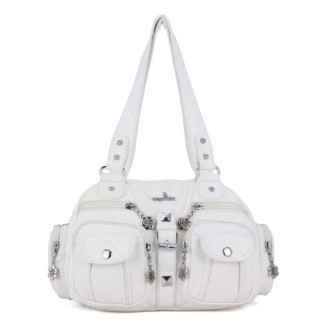 Trendy 2-in-1 Y2K Shoulder Bag: Versatile Fashion for Coquette and Grunge Aesthetics