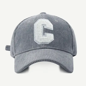 Trendy C Letter Cap: Y2K Aesthetic Hat for Coquette and Grunge Style Lovers