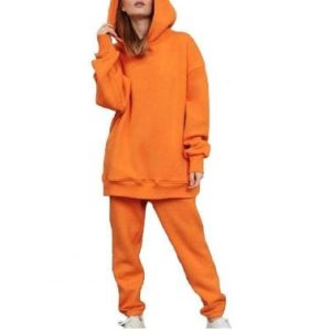 Trendy Orange Y2K Tracksuit for Stylish Outfits and Aesthetic Vibes