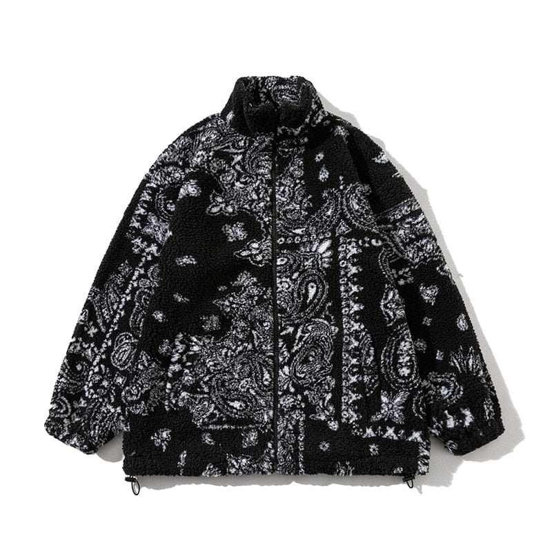 Trendy Y2K Bandana Jacket for Stylish Grunge and Coquette Aesthetic Outfits