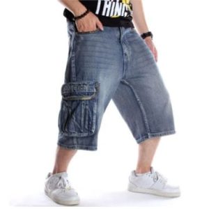 Trendy Y2K Denim Cargo Shorts for a Chic Grunge Aesthetic Look