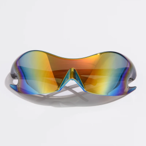 Trendy Y2K Futuristic Sunglasses for Aesthetic Outfits and Cool Fashion Statements