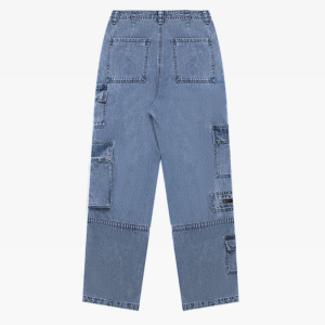 Trendy Y2K Low Waist Baggy Jeans for a Chic Grunge Aesthetic Look