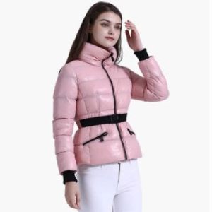 Trendy Y2K Puffer Jacket for Cozy Layering in Vintage Aesthetic Style