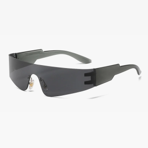 Trendy Y2K Reflective Sunglasses for Aesthetic Outfits and Grunge Style Looks