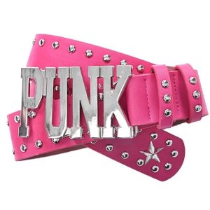 Trendy Y2K Streetwear Belt for Grunge Aesthetic and Coquette Style Outfits