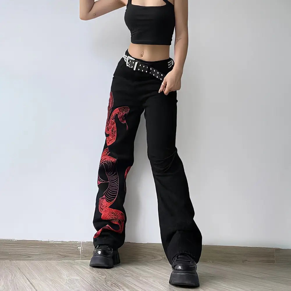 Unique Y2K Dragon Streetwear Unisex - Trendy Aesthetic Fashion for Bold Looks