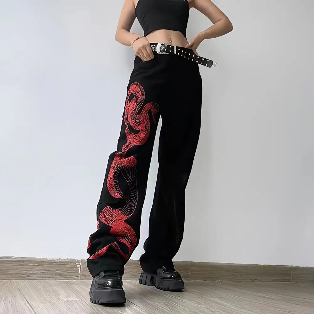 Unique Y2K Dragon Streetwear Unisex - Trendy Aesthetic Fashion for Bold Looks