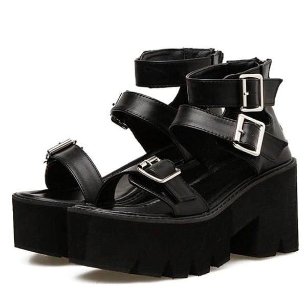 Vintage 90s Y2K Platform Sandals for Retro Aesthetic Outfits and Comfy Summer Style