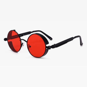 Vintage-Inspired Steampunk Sunglasses for Y2K Fashion and Aesthetic Outfits