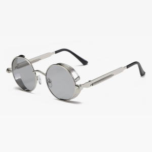 Vintage-Inspired Steampunk Sunglasses for Y2K Fashion and Aesthetic Outfits