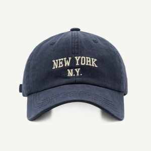 Vintage New York Cap: Y2K Aesthetic Hat for Trendy Coquette and Grunge Outfits