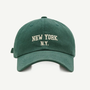 Vintage New York Cap: Y2K Aesthetic Hat for Trendy Coquette and Grunge Outfits