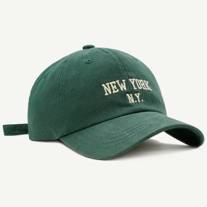 Vintage New York Cap: Y2K Aesthetic Hat for Trendy Coquette and Grunge Outfits