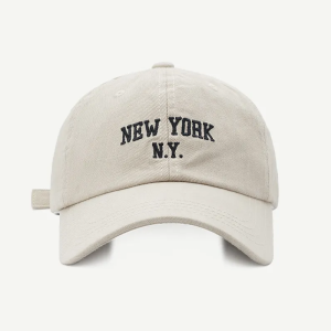 Vintage New York Cap: Y2K Aesthetic Hat for Trendy Coquette and Grunge Outfits