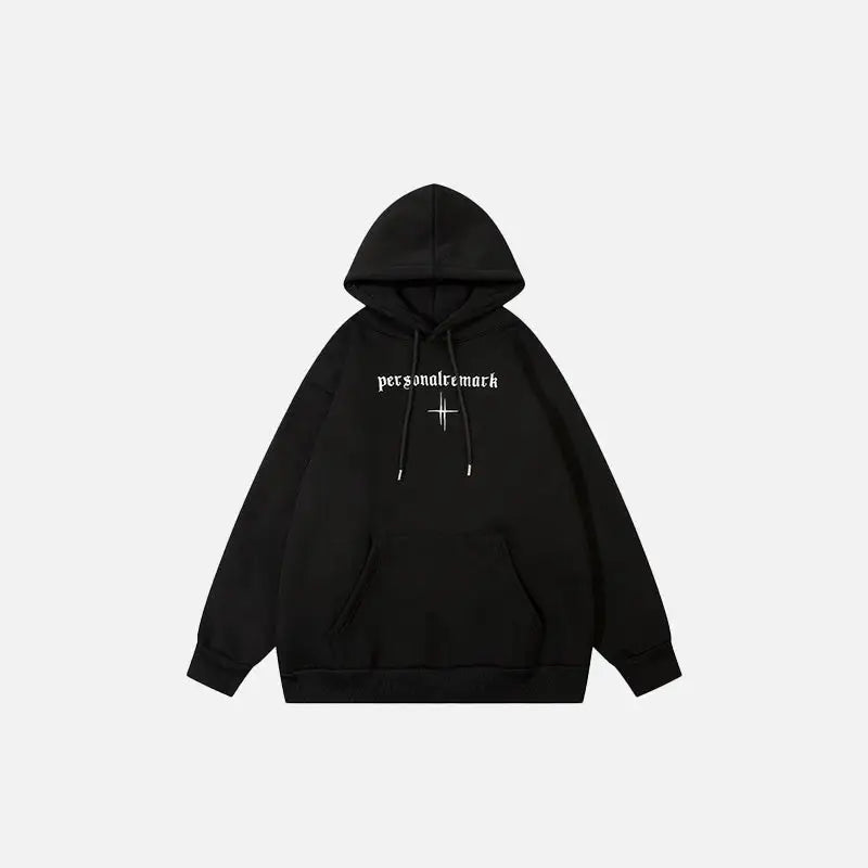 Vintage Oversized Y2K Hoodie for a Cozy Grunge Aesthetic Look