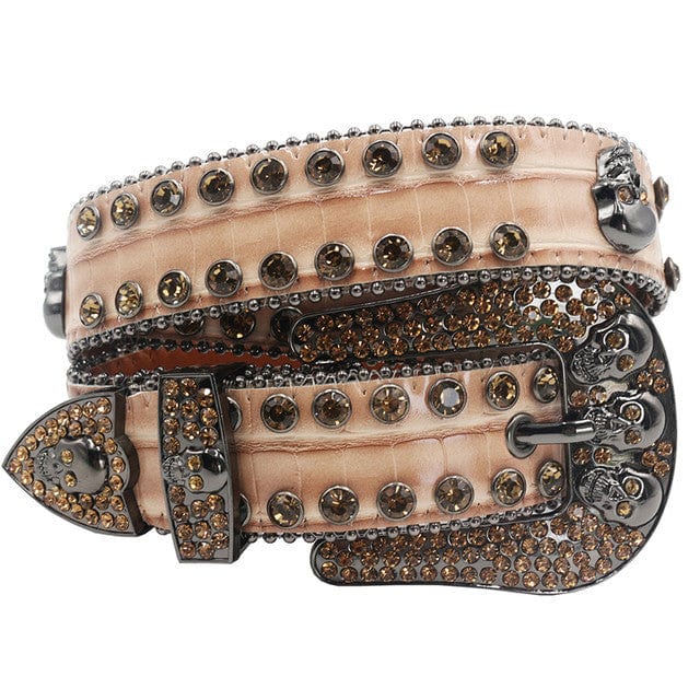 Vintage Western Belt: Y2K Aesthetic Accessory for Coquette and Grunge Outfits