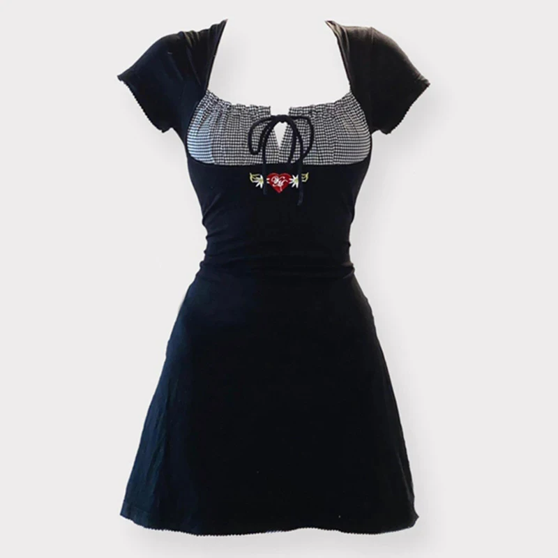 Vintage Y2K Aesthetic Dresses for a Retro Coquette Style and Trendy Outfits