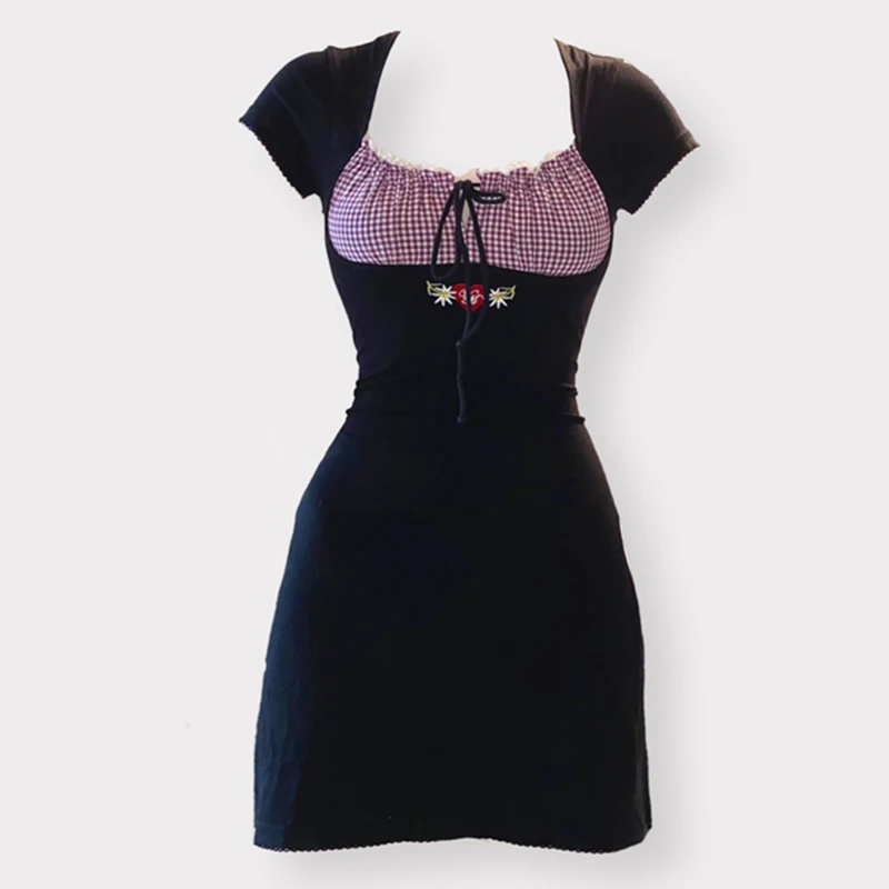 Vintage Y2K Aesthetic Dresses for a Retro Coquette Style and Trendy Outfits