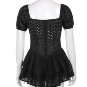 Vintage Y2K Aesthetic Mini Dresses for a Chic Coquette Style and Trendy Outfits