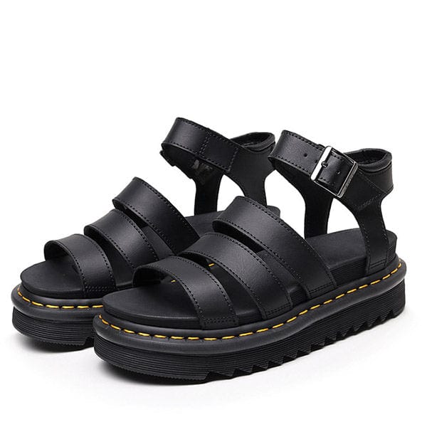 Vintage Y2K Leather Sandals for Coquette Aesthetic and Grunge Style Outfits