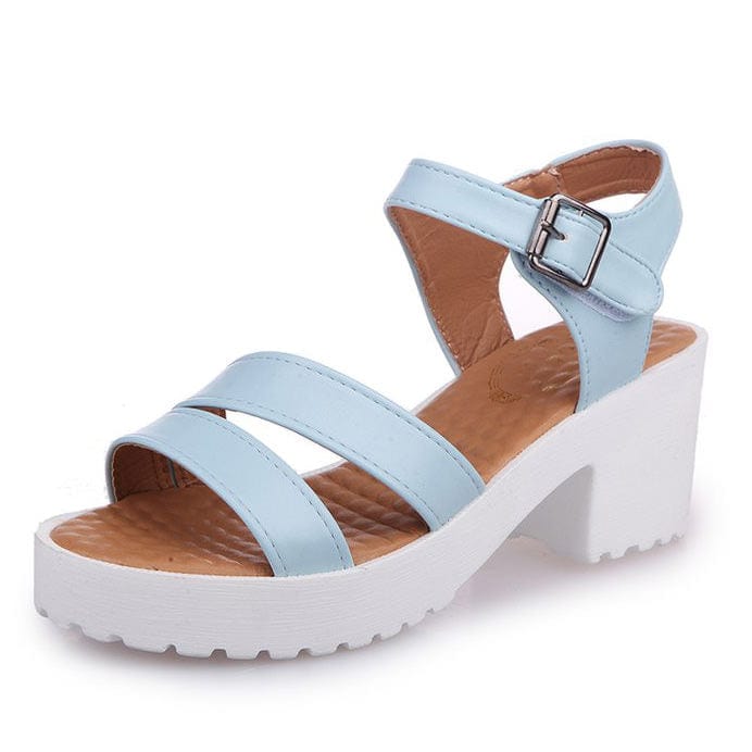 Vintage Y2K Sandals for Women - Retro Aesthetic Footwear for Coquette and Grunge Styles