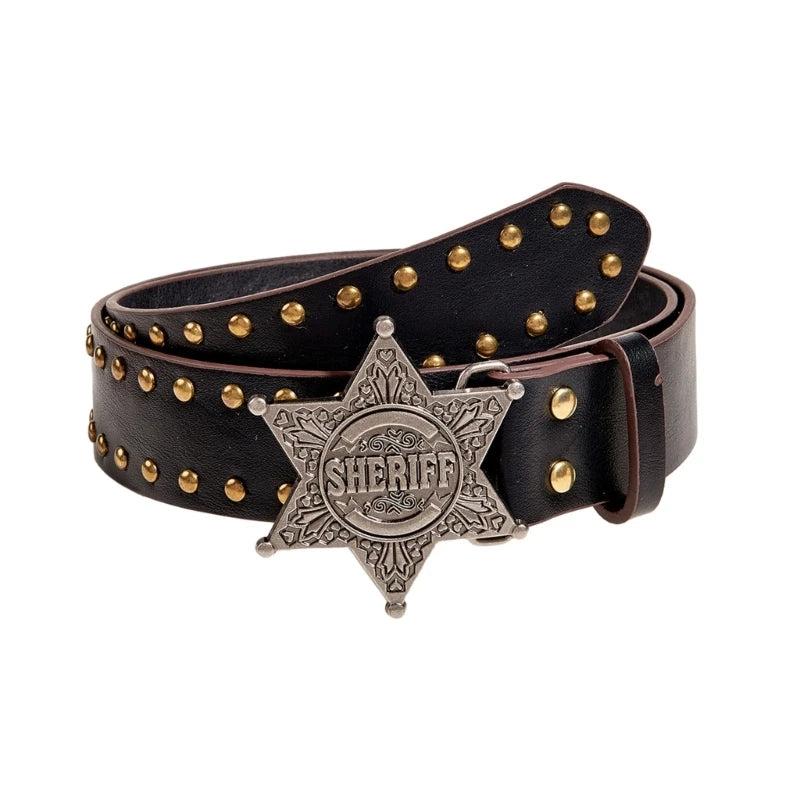 Vintage Y2K Star Belt - Trendy Accessory for Y2K Fashion and Aesthetic Outfits