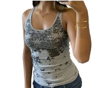 Vintage Y2K Tank Tops for Women - Retro Aesthetic Sleeveless Tops for Trendy Outfits