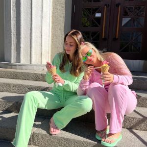 Vintage Y2K Velour Tracksuit for Women - Cozy Retro Aesthetic Outfit