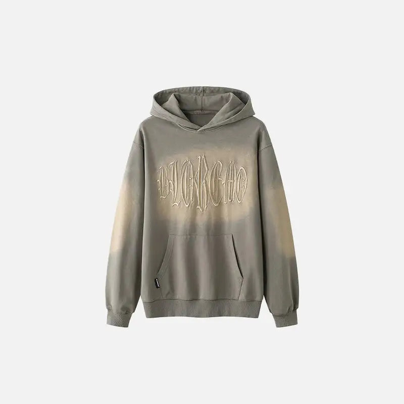 Washed Oversized Y2K Hoodie for Comfy Coquette Aesthetic and Grunge Style Outfits