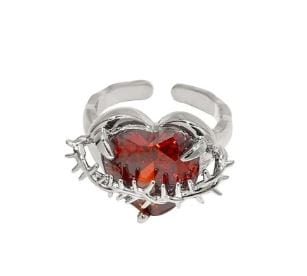 Women's Vintage Y2K Ring - Retro Coquette Aesthetic Jewelry for Unique Style