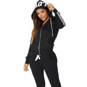 Women's Y2K Aesthetic Tracksuit - Retro Grunge Style Comfy Outfit for Trendy Looks