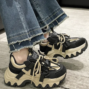 Womens Y2K Chunky Sneakers for Grunge Aesthetic and Coquette Style Outfits