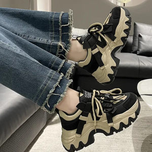 Womens Y2K Chunky Sneakers for Grunge Aesthetic and Coquette Style Outfits