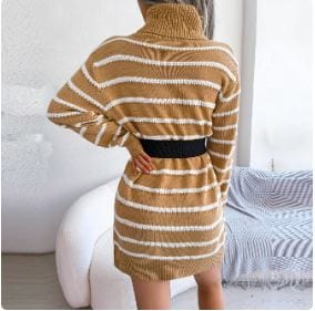 Y2K Aesthetic Bodycon Sweater Dress for Trendy Outfits and Cozy Style