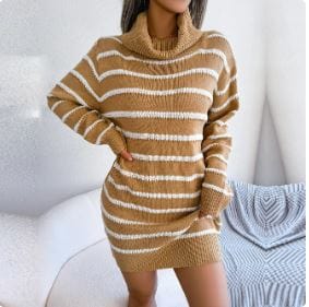 Y2K Aesthetic Bodycon Sweater Dress for Trendy Outfits and Cozy Style