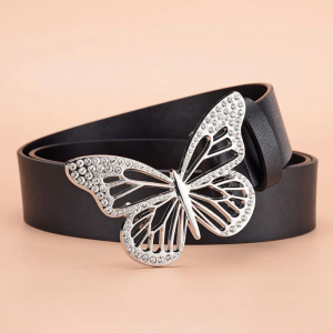 Y2K Aesthetic Butterfly Belt - Cute Accessory for Coquette and Grunge Outfits