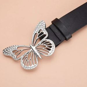 Y2K Aesthetic Butterfly Belt - Cute Accessory for Coquette and Grunge Outfits