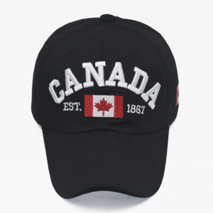 Y2K Aesthetic Canada Baseball Cap - Trendy Coquette Style for Fashion-Forward Looks