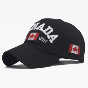 Y2K Aesthetic Canada Baseball Cap - Trendy Coquette Style for Fashion-Forward Looks