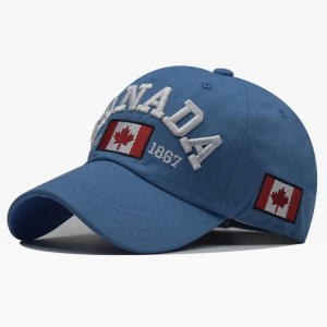 Y2K Aesthetic Canada Baseball Cap - Trendy Coquette Style for Fashion-Forward Looks