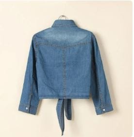 Y2K Aesthetic Denim Crop Top - Trendy Vintage Style for Cute Outfits and Grunge Looks