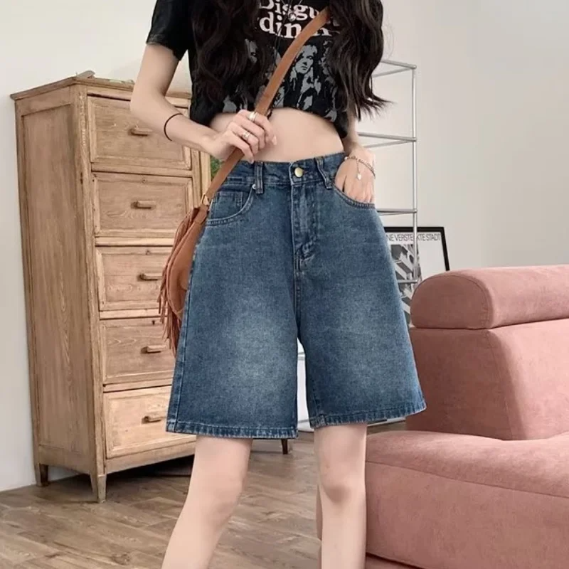 Y2K Aesthetic Denim Shorts for Trendy Outfits and Vintage Vibes